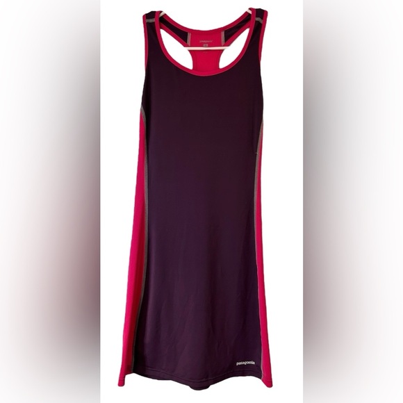 Patagonia Women's All Weather Dress Bright Pink/Purple Size Medium - Picture 1 of 7